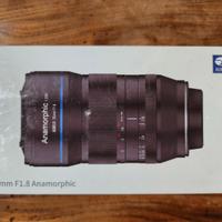Obiettivo Sirui 35mm F1.8 1.33X Anamorfico L-Mount