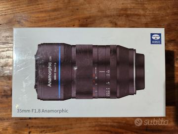 Obiettivo Sirui 35mm F1.8 1.33X Anamorfico L-Mount