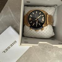 Orologio Diesel Oro e nero