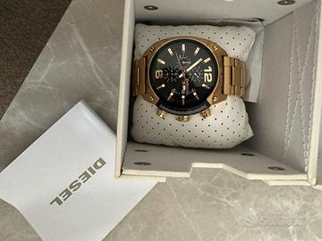 Orologio Diesel Oro e nero