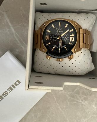 Orologio Diesel Oro e nero