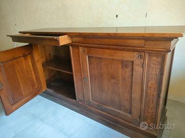 Credenza in noce massello 
