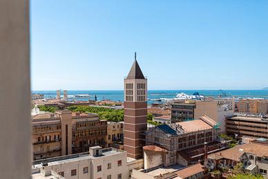 BILOCALE ARREDATO PANORAMICO - CENTRO CAGLIARI