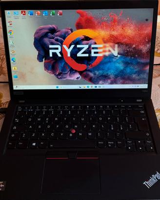 LENOVO THINKPAD T495s-14”FHDIPS-AMD RYZEN 7 3700U