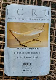 Due amache da giardino in robusto cotone