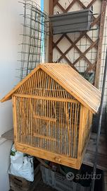Gabbia in legno