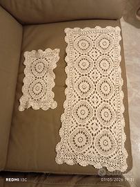 centrini bianchi uncinetto 