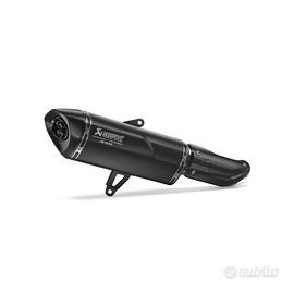 Terminale slip-on Akrapovič nero per XMAX 300 2025
