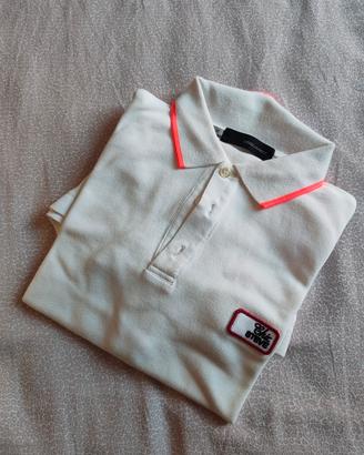 Polo Dsquared2 con patch Chic Steve Taglia M