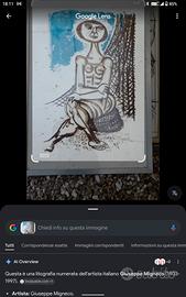 litografia Giuseppe Migneco (edizione limitata) 