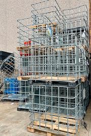 Gabbie/cisterne per legna