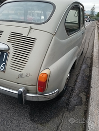 Fiat 600 d'epoca 1968