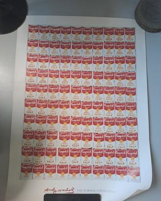 Poster ufficiale Andy Warhol " Campbell's Sououp