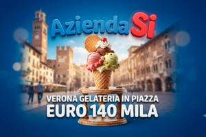Bar gelateria in piazza centrale di Verona