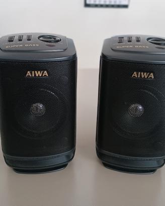 Speaker System AIWA SC A70 nero/black.