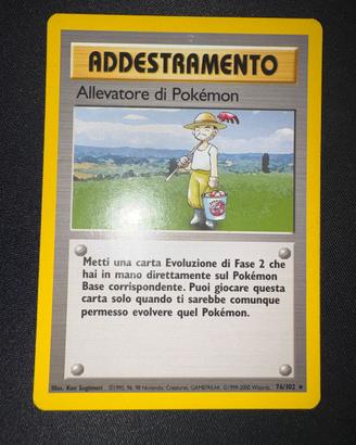 Allevatore di Pokémon Set Base 76/102