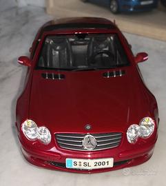 MERCEDES-BENZ SL CABRIOLET (2001), 1/18 MAISTO