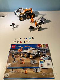 Lego marte prova di guida del rover