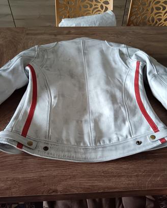 giacca donn da moto Aspide in pelle