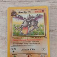 Carta Pokemon Aerodactyl holo fossil 