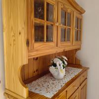 Cristalliera in legno