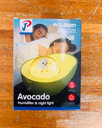 Umidificatore e Luce Notturna "Avocado"