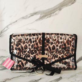 Beauty bag Victoria’s Secret leopardata – NUOVA