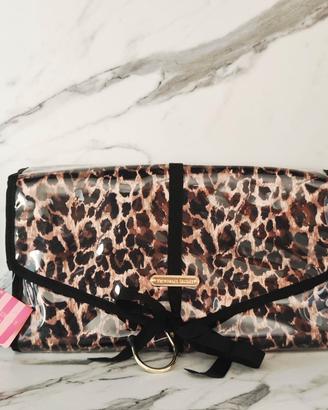 Beauty bag Victoria’s Secret leopardata – NUOVA