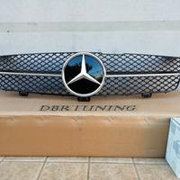 Calandra look AMG Mercedes CLS W219 08-10 nero cro