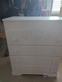 cassettiera bagnetto 