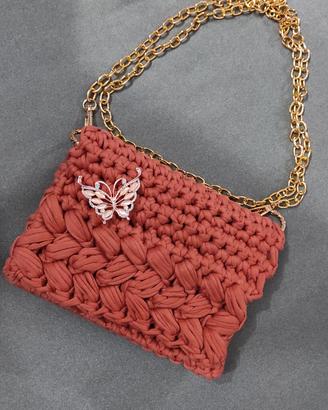 pochette uncinetto