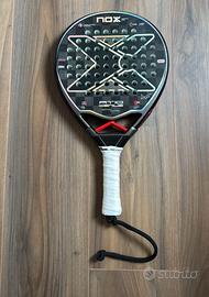 RACCHETTA PADEL NOX AT10 GENIUS 18K BY AGUSTÍN TAP