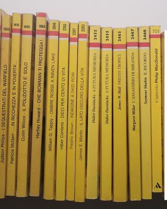 Lotto 19 libri Gialli, Giallo Mondadori