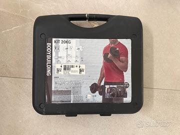 Kit Manubri Palestra 20kg Domyos