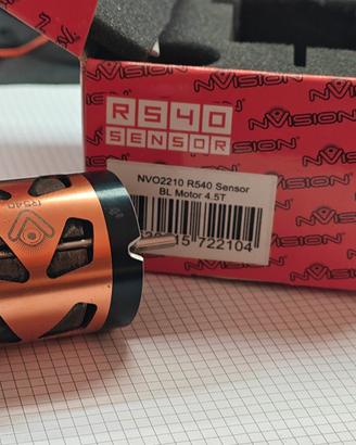 nvision r540 sensored 4.5t 1:10 brushless