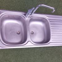 Lavello in acciaio inox