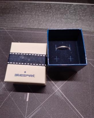 Anello Bluespirit in Argento 925 - Fedina sottile 