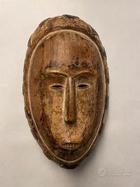 maschera africana etnia Lega- RDC