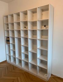 Libreria IKEA BILLY bianca 6 moduli – 214x218 cm