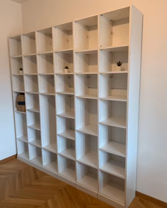 Libreria IKEA BILLY bianca 6 moduli – 214x218 cm