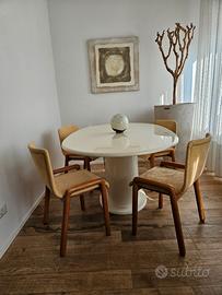 4 sedie modernariato