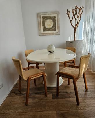 4 sedie modernariato