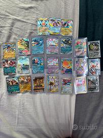 Lotto Pokemon carte RARE Fullart/Ex/Ar/Sar