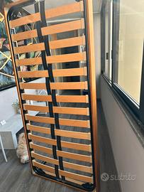 Reti singole 90x200 con rotelle