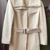 Cappotto color panna marca Pinko