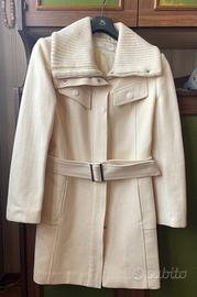 Cappotto color panna marca Pinko