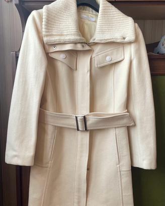 Cappotto color panna marca Pinko