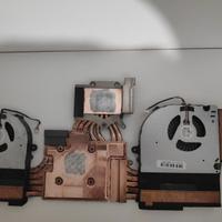 Clevo x170SMG Radiatori Dissipatori di calore