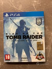 Rise of the tomb rider ps4 celebration 20 anni