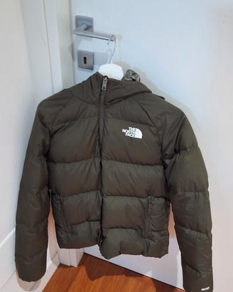 giacca North Face verde mimetico
